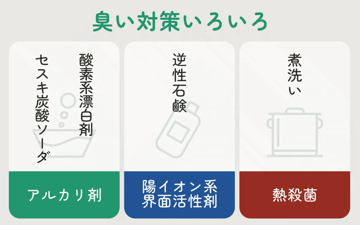 臭い落としいろいろ